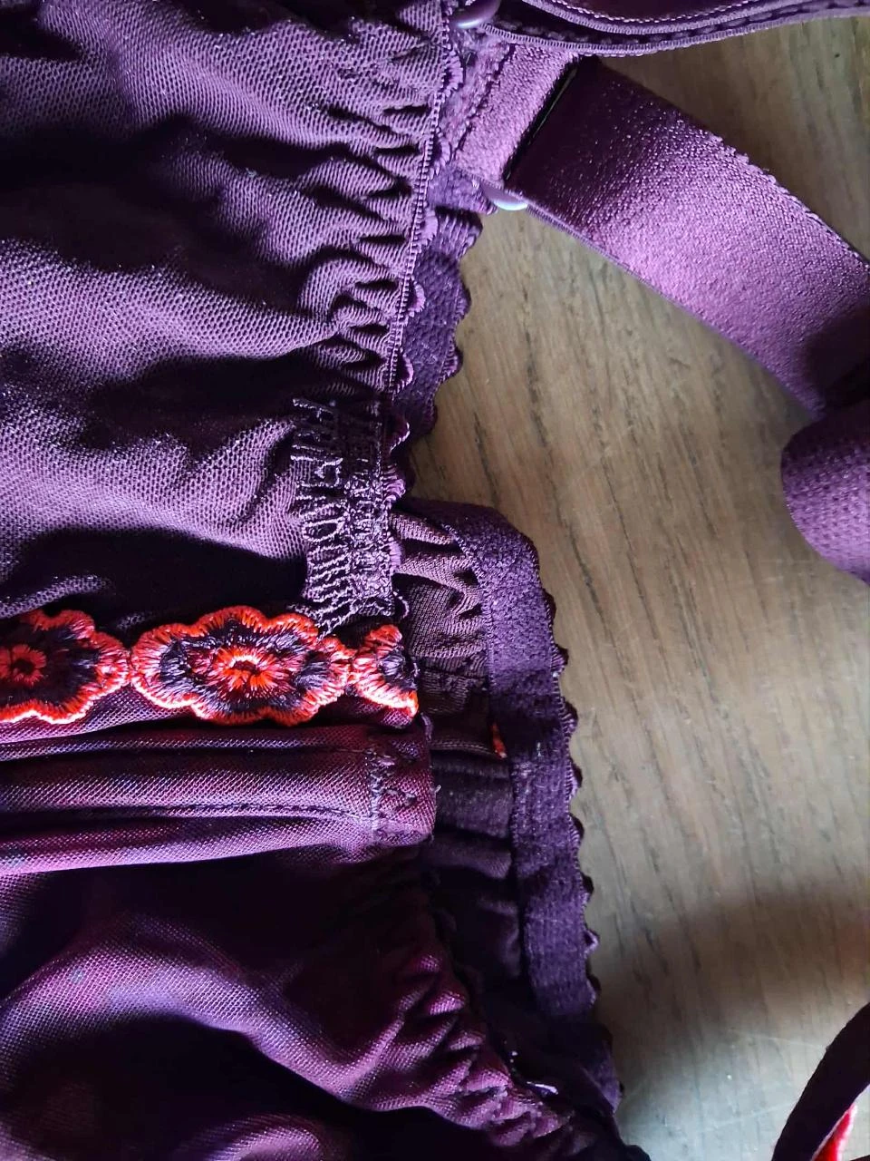 Bh bordeaux/roze merk prima donna – maat eu 75f / fr 90f – photo 6